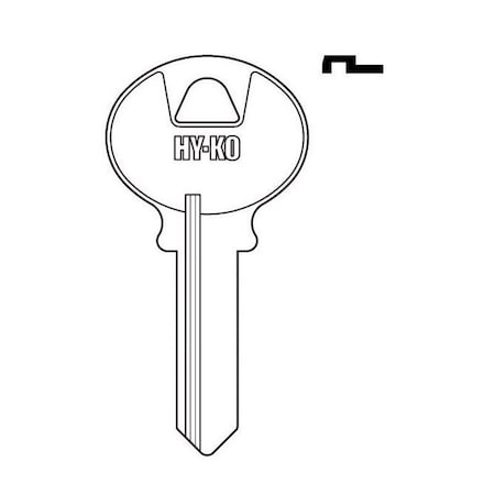 Keyblank Lock Corbin Co17